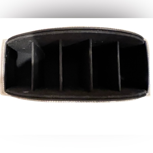 ✨️ VIRAL Glitz & Glam Makeup Silver glitter Rhinestone Brush Holder ✨️ - Picture 6 of 6